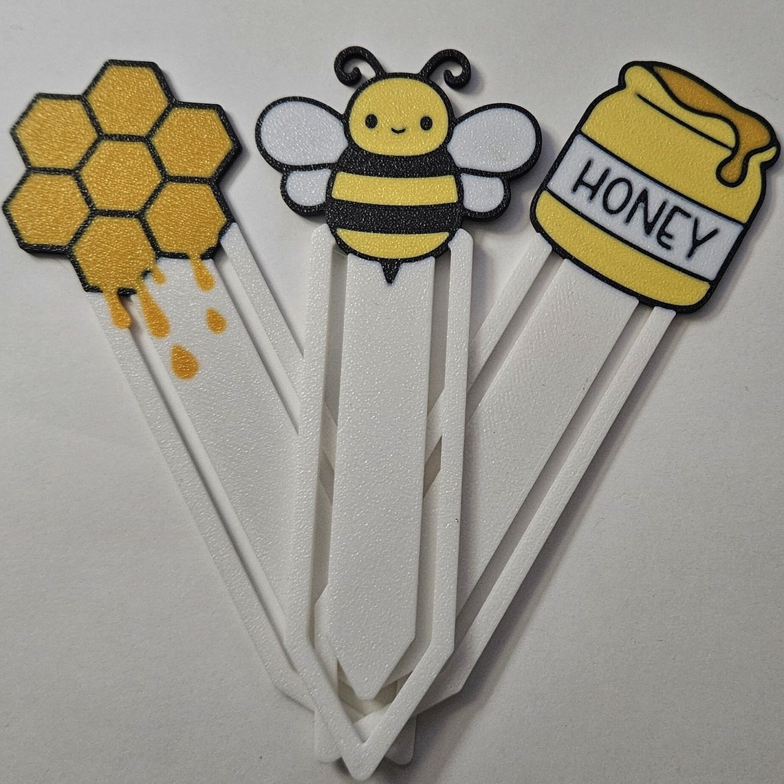 Bee Bookmarks Set