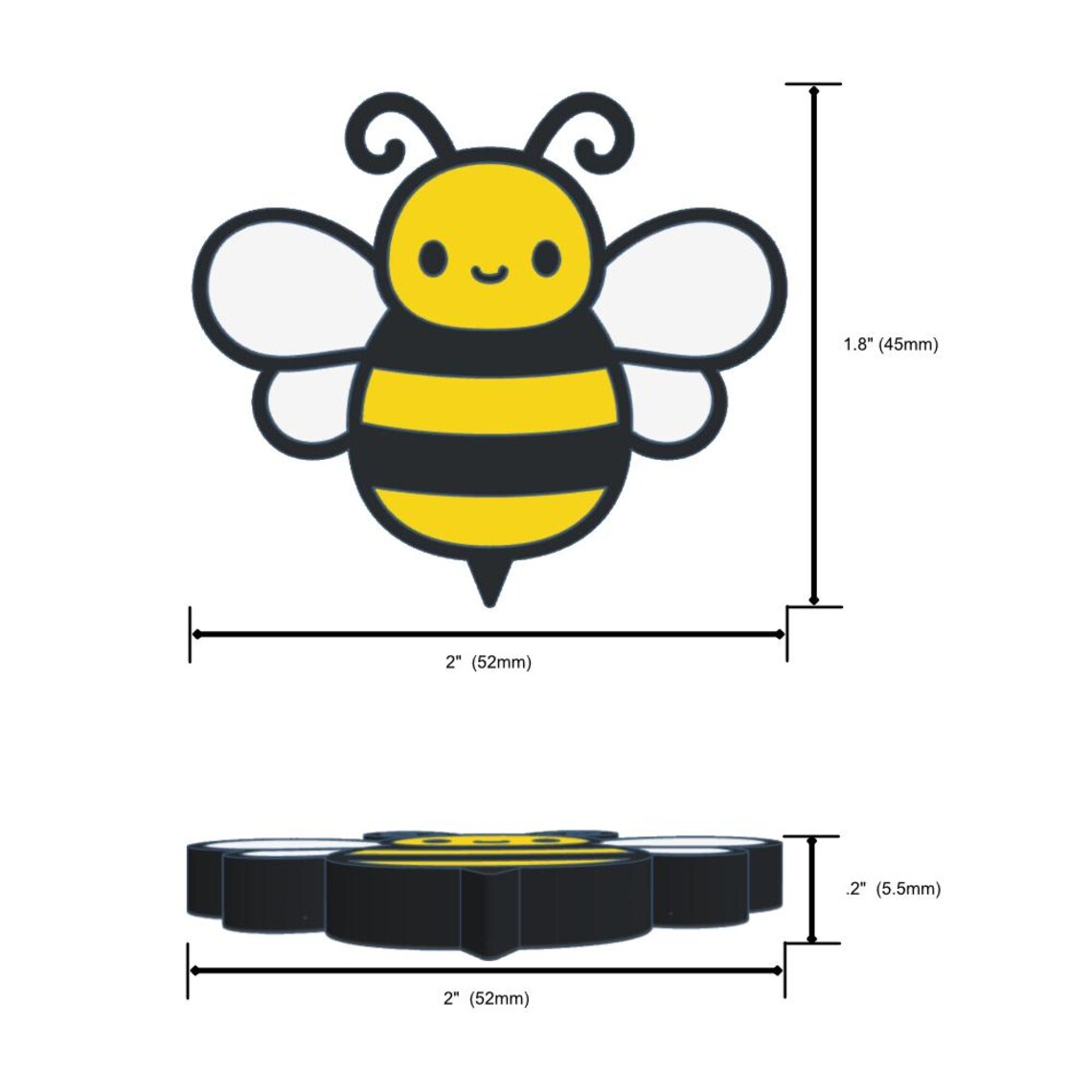 Bee Magnets Set - Image 7