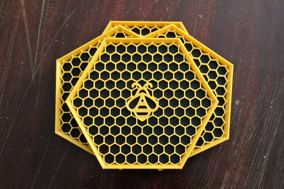 Honeycomb Drink Coasters