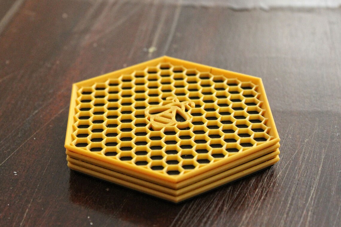Honeycomb Drink Coasters - Image 6
